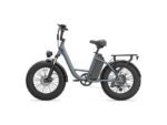 UrLife E20 Pro All Terrain Bike Bicicletta Elettrica Pieghevole 250W 48V 15.6Ah Ruote 20'' Blu Grigio