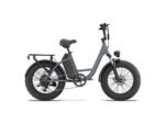UrLife E20 Pro All Terrain Bike Bicicletta Elettrica Pieghevole 250W 48V 15.6Ah Ruote 20'' Blu Grigio - immagine 4