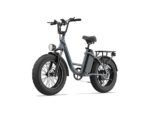 UrLife E20 Pro All Terrain Bike Bicicletta Elettrica Pieghevole 250W 48V 15.6Ah Ruote 20'' Blu Grigio - immagine 5