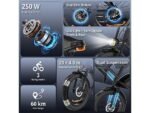 Colorway BK29G All Terrain Bike Elettrica 250W 36V Ruote 20'' Biammortizzata Carbonio - immagine 2