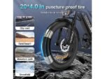 Colorway BK29G All Terrain Bike Elettrica 250W 36V Ruote 20'' Biammortizzata Carbonio - immagine 5