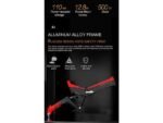 Lankeleisi G650 Bicicletta Elettrica Pieghevole 500W 48V Alluminio Nero - immagine 4