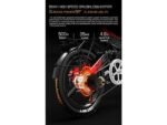 Lankeleisi G650 Bicicletta Elettrica Pieghevole 500W 48V Alluminio Nero - immagine 7