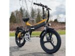 Lankeleisi G650 Bicicletta Elettrica Pieghevole 500W 48V Alluminio Nero - immagine 8