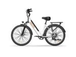UrLife E26 Urbanbike Bicicletta Elettrica 750W 48V 10.4Ah Ruote 26'' Bianco Nero - immagine 2