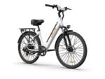 UrLife E26 Urbanbike Bicicletta Elettrica 250W 36V 13Ah Ruote 26'' Bianco Nero - immagine 2