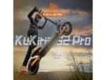 KuKirin G2 Pro Monopattino Elettrico 500W Ruote 9'' Biammortizzato Nero Arancione - immagine 3