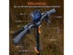 KuKirin G2 Pro Monopattino Elettrico 500W Ruote 9'' Biammortizzato Nero Arancione - immagine 6