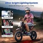 iScooter A14 Motocicletta Elettrica per Bambini a Partire da 8 Anni Rosso - immagine 6