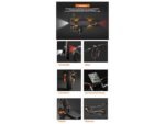 Joyor S5-Z Monopattino Elettrico 600W Ruote 10'' Biammortizzato Nero Arancione - immagine 3