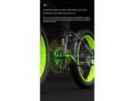 Lankeleisi XT750 Plus Fat Bike Elettrica Pieghevole 1000W 48V 17.5Ah - immagine 7