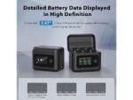 Wigento Hub di Ricarica Multiplo per Batterie DJI Mini 2 / Mini 2 SE / Mini 4K Nero - immagine 9