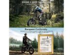 Engwe Engine X Fat Bike Elettrica Pieghevole 250W 48V 13Ah Ruote 20'' Rosso - immagine 4