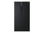 Haier Frigorifero Americano  HSR3918ENPB - 528 L, No Frost, Nero, SBS 90 Serie 3, Classe E