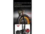 Lankeleisi X3000 Plus Fat Bike Elettrica Pieghevole 1000W 48V - immagine 5
