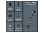 ROWENTA X-Force Flex 10.60 RH7A73E0 Scopa Elettrica Senza Filo 300W 120AW Animal - immagine 8
