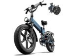 UrLife T5 Bicicletta Elettrica Pieghevole 1500W 48V 13Ah Ruote 20'' Grigio - immagine 2