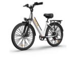 UrLife E26 Urbanbike Bicicletta Elettrica 750W 48V 10.4Ah Ruote 26'' Bianco Nero