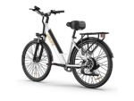 UrLife E26 Urbanbike Bicicletta Elettrica 750W 48V 10.4Ah Ruote 26'' Bianco Nero - immagine 3