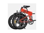 Engwe Engine X Fat Bike Elettrica Pieghevole 250W 48V 13Ah Ruote 20'' Rosso - immagine 3