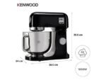Kenwood kMix KMX751BK Impastatrice Planetaria 1000W 5L Nero - immagine 8