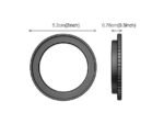 Wigento Gabbia di Supporto con Maniglia e Staffa per DJI Osmo Action 6 Nero - immagine 7