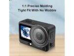 Wigento Gabbia di Supporto con Maniglia e Staffa per DJI Osmo Action 6 Nero - immagine 6
