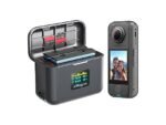 Wigento Custodia di Ricarica Rapida Air Battery 36W per Insta360 X4