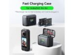 Wigento Custodia di Ricarica Rapida Air Battery 36W per Insta360 X4 - immagine 2