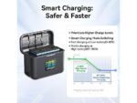 Wigento Custodia di Ricarica Rapida Air Battery 36W per Insta360 X4 - immagine 8