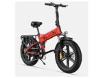 Engwe Engine X Fat Bike Elettrica Pieghevole 250W 48V 13Ah Ruote 20'' Rosso
