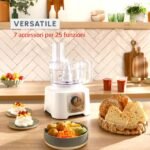 Moulinex Companion HF8401 Robot da Cucina Multifunzione con Cottura 1550W 1.4L Bianco - immagine 9